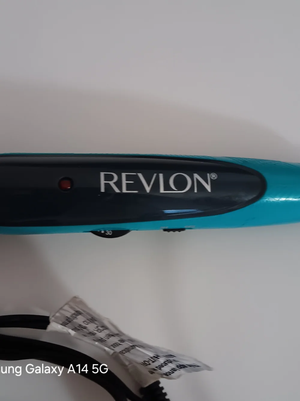 Revlon Teal and Black Curling Wand